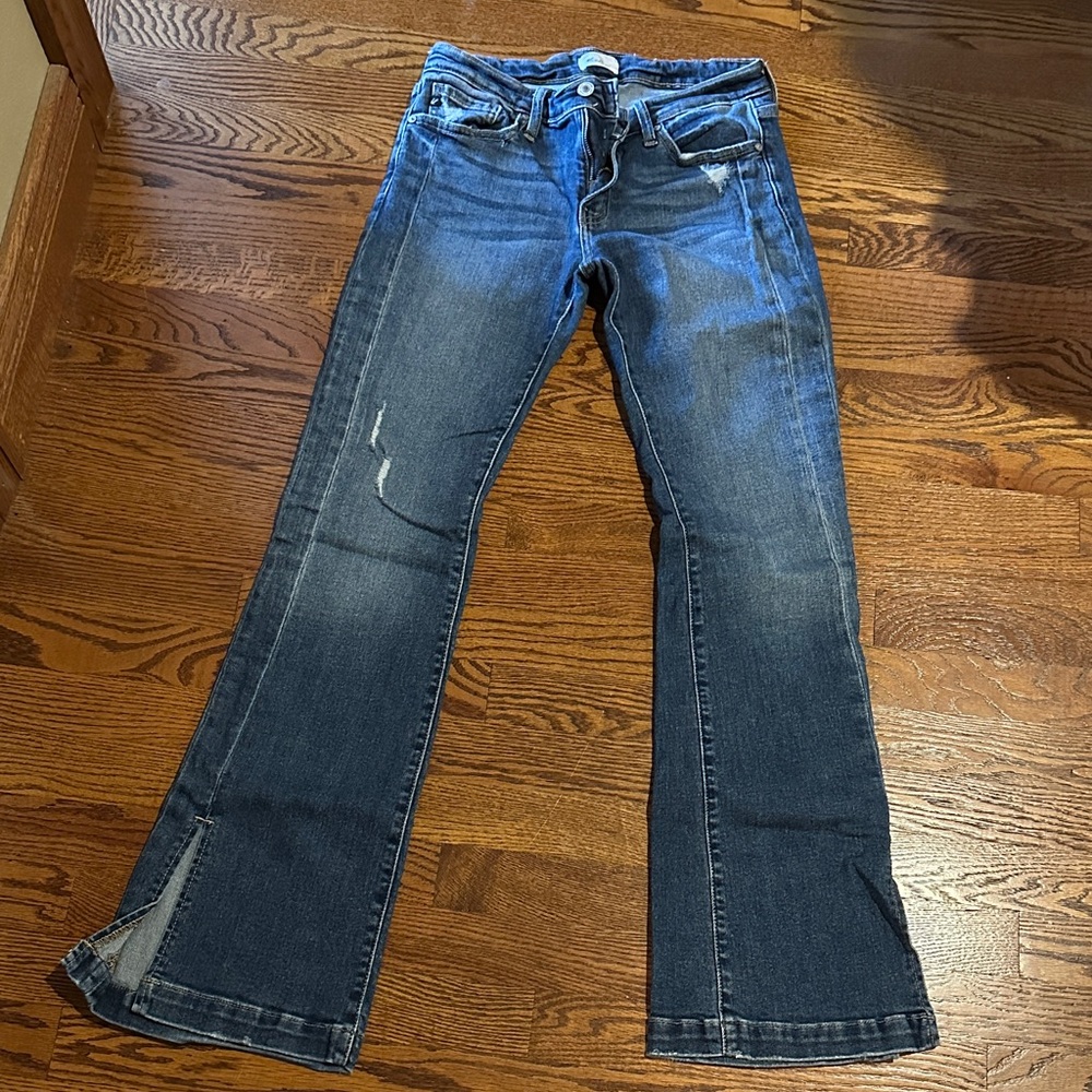 KanCan Dark Blue Flare Jeans